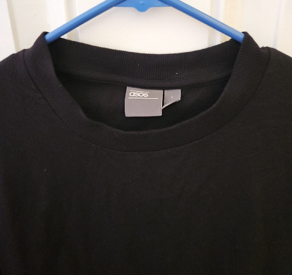 ASOS Black Crew Neck T-Shirt
